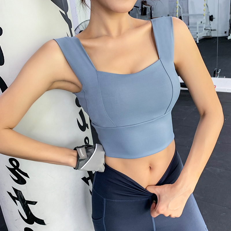 女性用スポーツブラ、衝撃吸収、たるみ防止ランニングベスト、プッシュアップシェイプ、美背中、耐衝撃ブラ、フィットネスヨガウェア、夏|undefined