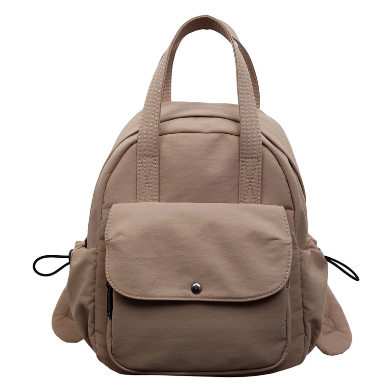 Mochila de nicho ligera, nicho de diseño, mochila portátil, viaje corto, bolsa de moda