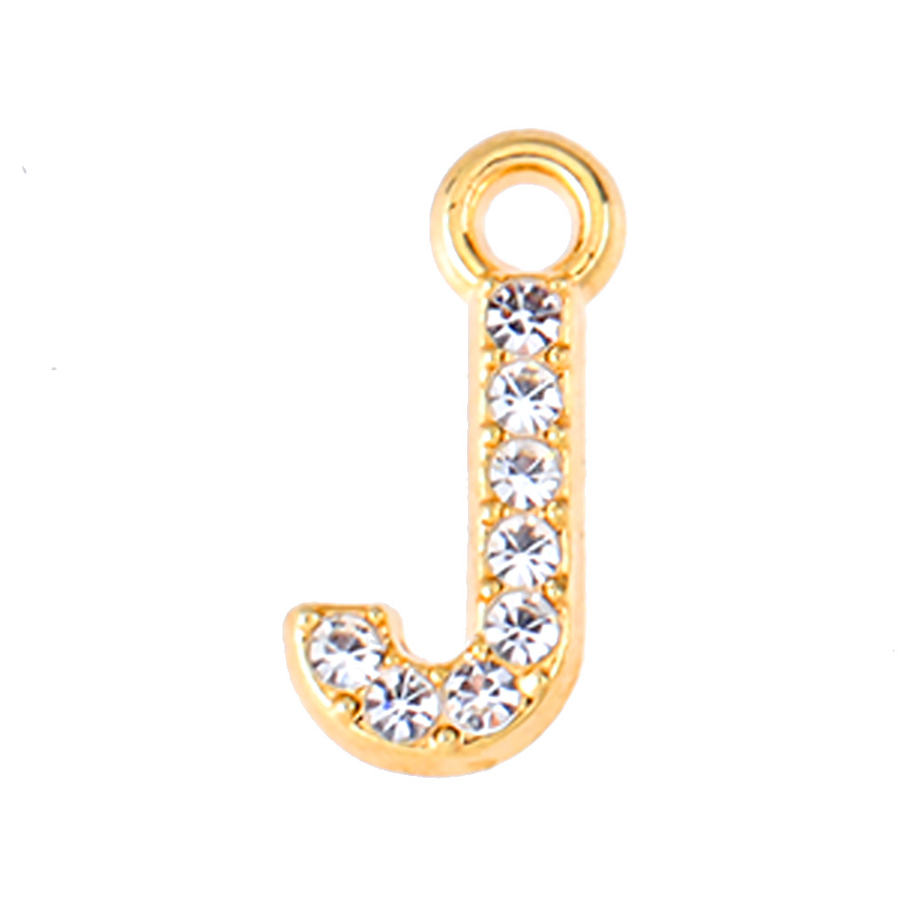 53g Weight Pendant Jewelry Making Type 13mm Jewelry Making Size Artificial Diamond Inlay Material DIY Jewelry Accessories Classification 50 PCS/Package Quantity Alloy Material Letter Pattern Plating Design Elegant, Simple Style, Streetwear Style 50 PCS/Package 13mm Alloy Artificial Diamond Letter Pendant 16