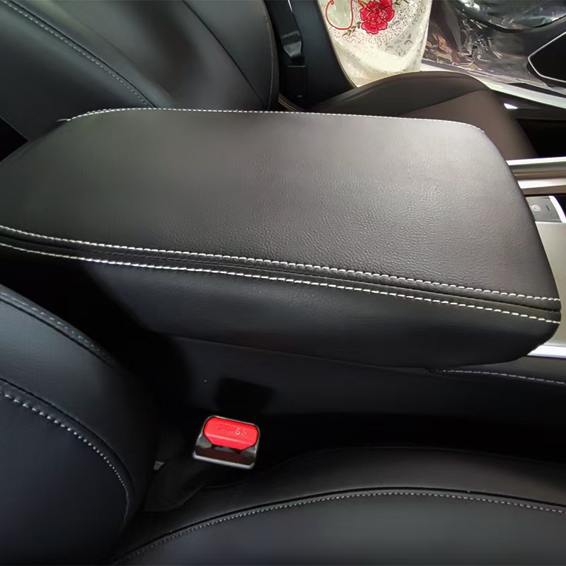 Cross-Border Applicable Leather Cover for the Center Armrest Box of 10Th and 11Th Generation Cars, Such as the Accord, Armrest Box Cover Interior Leather