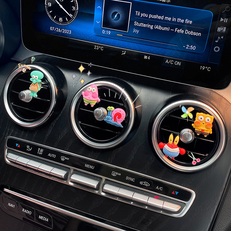 Adornos de accesorios para automóviles 2024 Adornos de automóviles de celebridades de Internet Adornos de salida de aire acondicionado para automóviles Adornos de automóviles Adornos para automóviles
