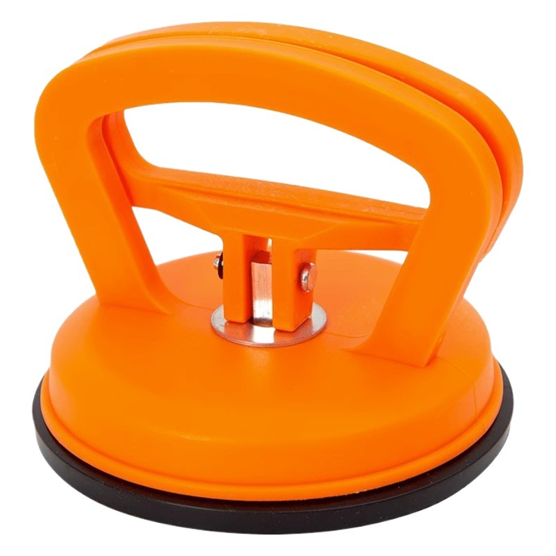 Extractor de abolladuras con ventosa para reparación de abolladuras en puertas de automóviles, ideal para chapa metálica resistente.
