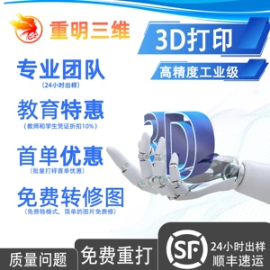 3D Printing Service Prototype Processing Photosensitive Resin Abs Nylon Mjf Metal Slm Prototype Model Silicone Replica Mold