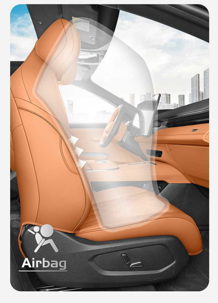 Deep Blue S07 Special Car Seat Cover, All-Season Universal Full Surround Cushion, Deep Blue S7 Leather Breathable Perforated Seat Cover