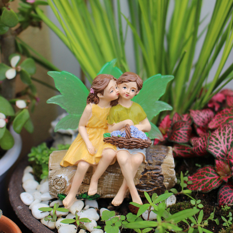 Special Offer: Whispering Flower Fairy, Intimate, Warm, and Loving Resin Crafts, Home Decoration, Valentine's Day Ornaments