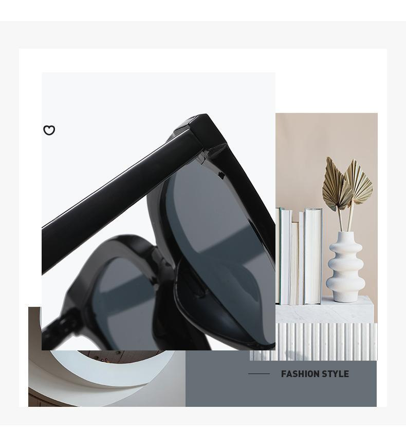 New Sunglasses Women's Sunglasses 808 Fashion Square Frame Sunglasses K-style Versatile Square Popular Glasses Stylish in_voghion.com