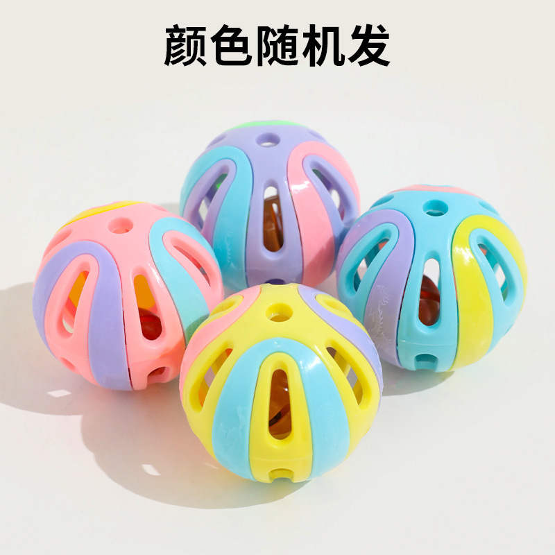 Campanas de costura colorida, juguetes extra grandes para gatos, gatos de pelo mixto, campanas para perros, juguetes para mascotas