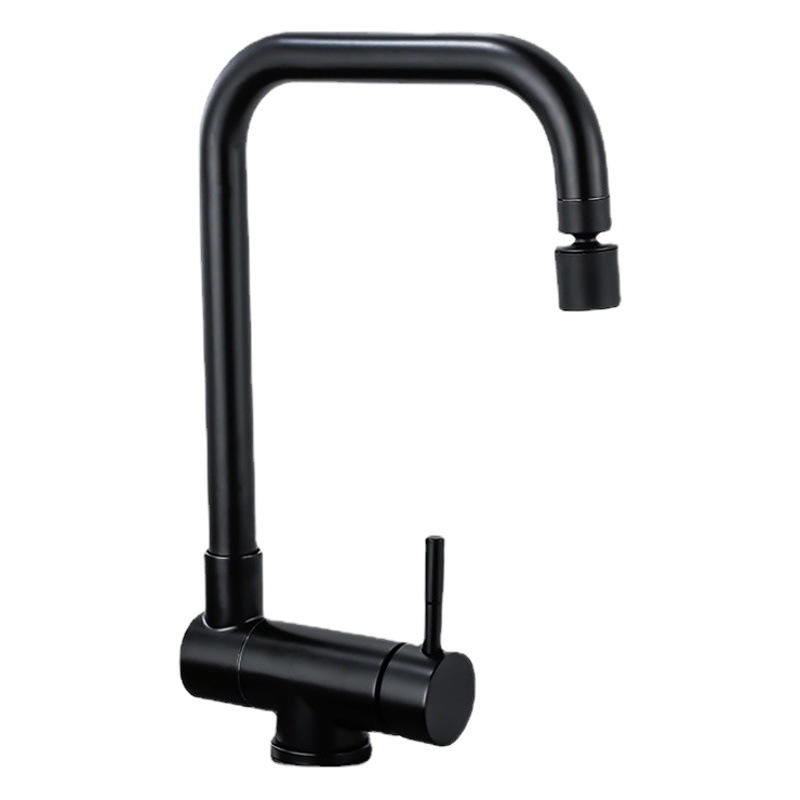 304 de acero inoxidable ventana fregadero de la cocina grifo giratorio caliente y fría plegable doble fregadero giratorio válvula mezcladora