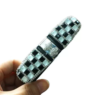 Box Frame Car Diamond Glasses | Multimediya və saxlama aksesuarları - black-and-white-diamond