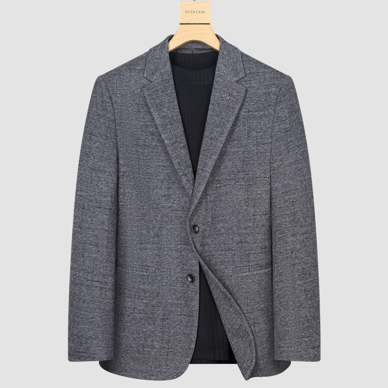 2025 Fashion Trendy Blazer Men's Autumn New Single Blazer Stylish Versatile Korean Casual Suit Jacket