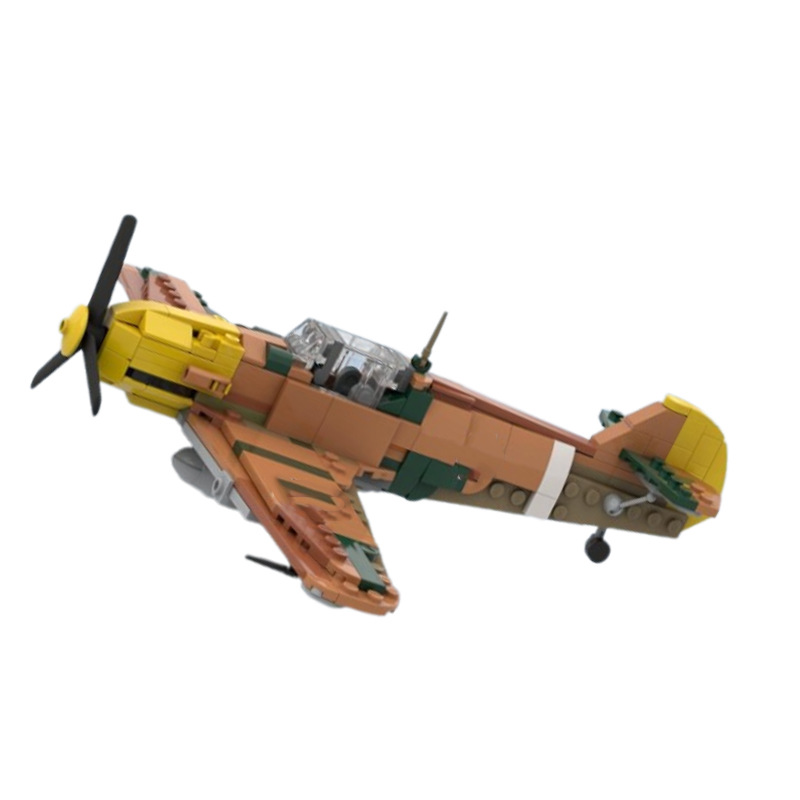 Airplane Building Block Model Educational Toy For Children_voghion.com