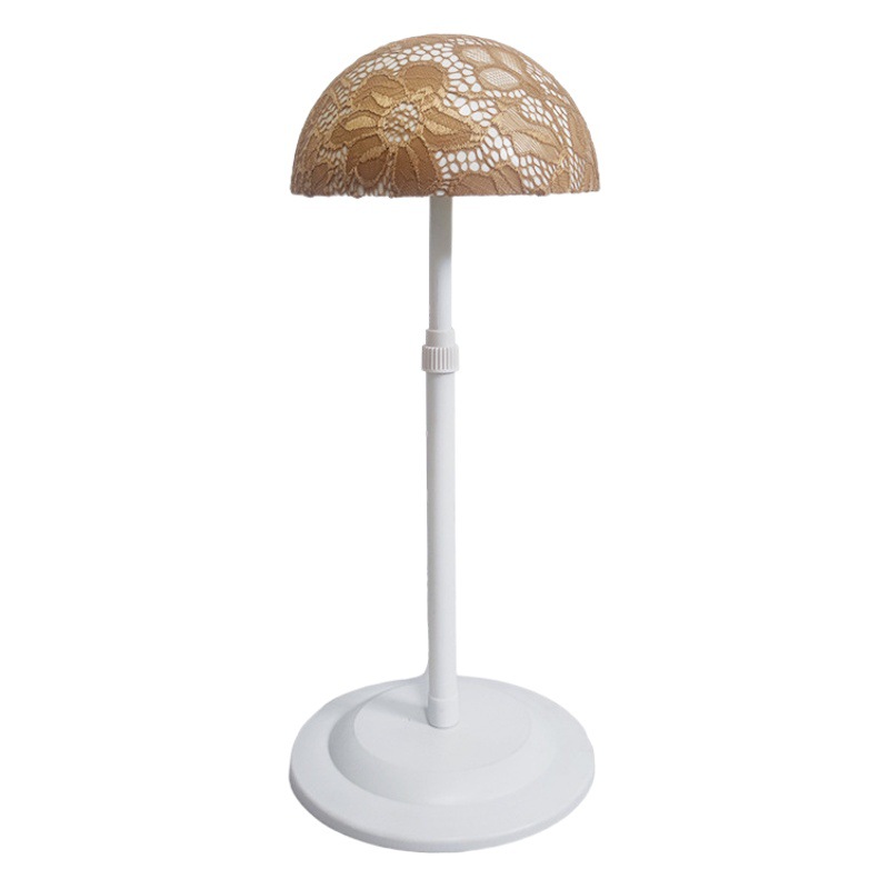 Mushroom bracket telescopic rod l lace cloth New wig bracket detachable wig head cover bracket cap bracket