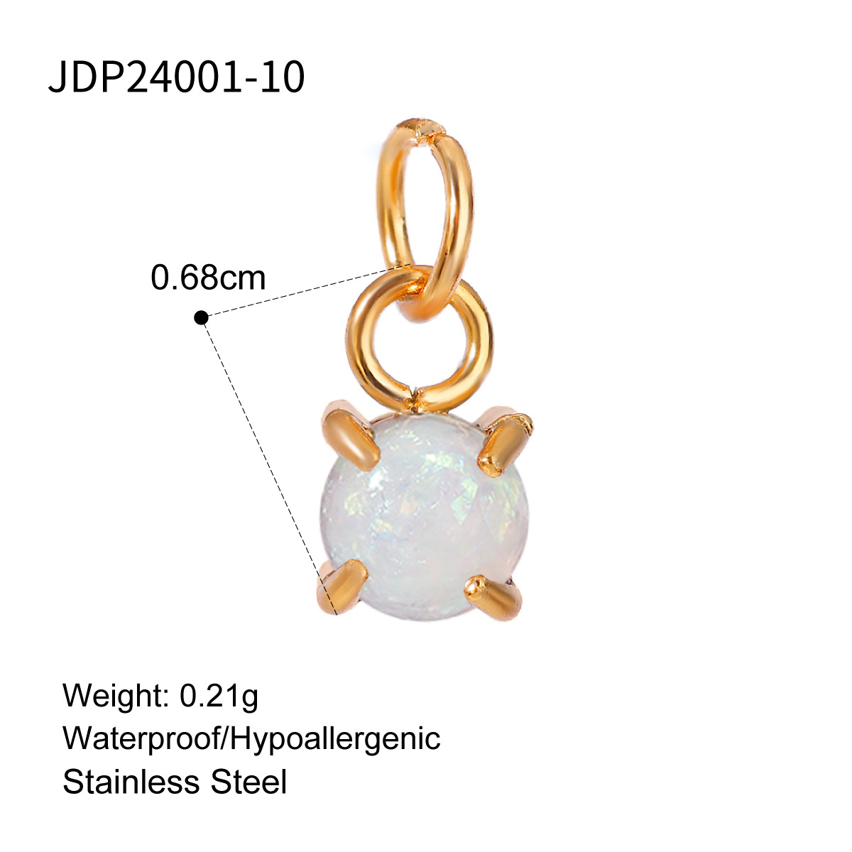 Europa y los Estados Unidos transfronterizos inswind moda exquisita 18k oro acero inoxidable diciembre joyería accesorios joyería al por mayor image 9