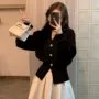 法式小众气质秋冬开衫