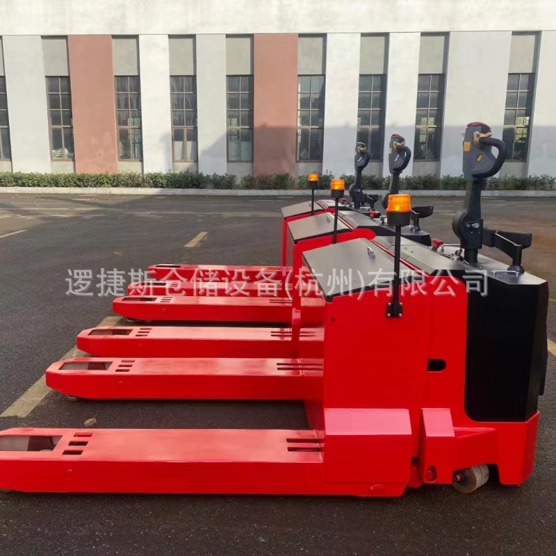 非标托盘搬运车8吨站驾式液压装卸车地牛叉车托盘搬运唧车