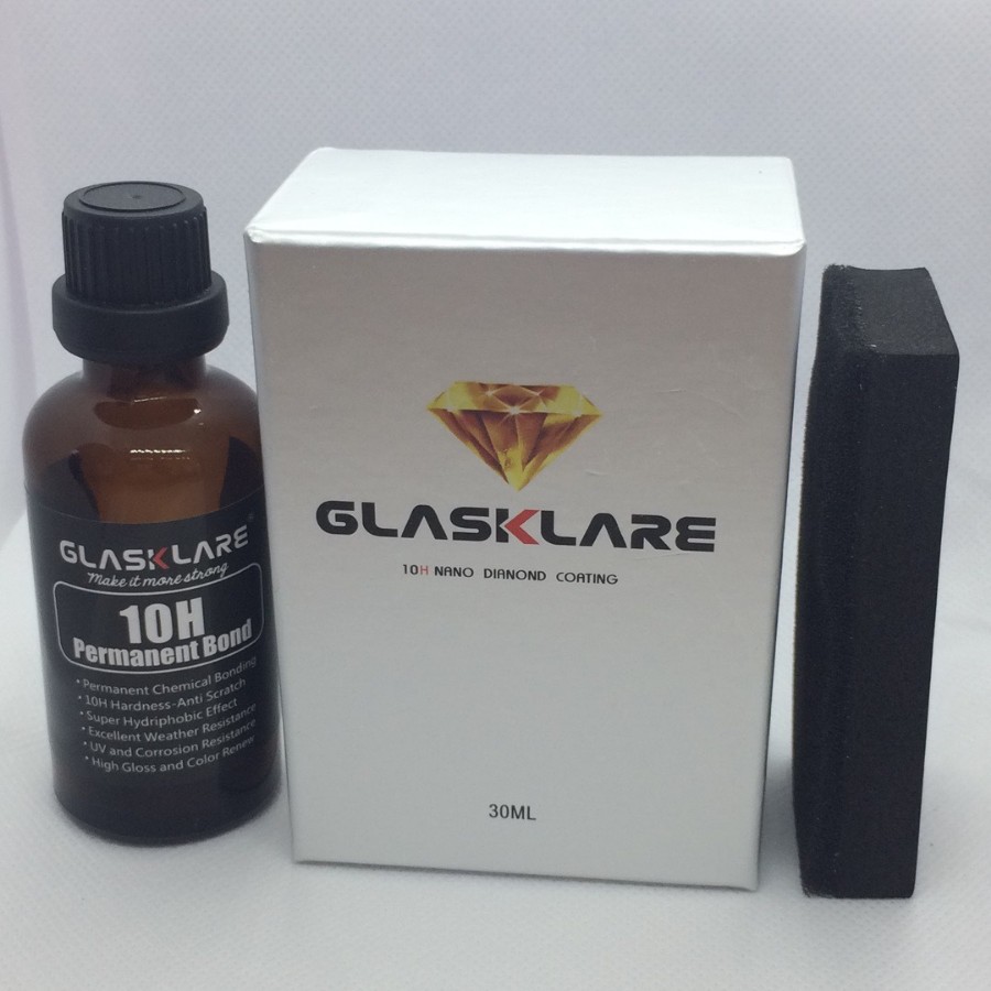 Pelapis Kristal Mobil 50ml, lapisan kristal Nano lapis emas cat mobil permukaan kristal penyegel lapisan Nano 10H lapisan kristal