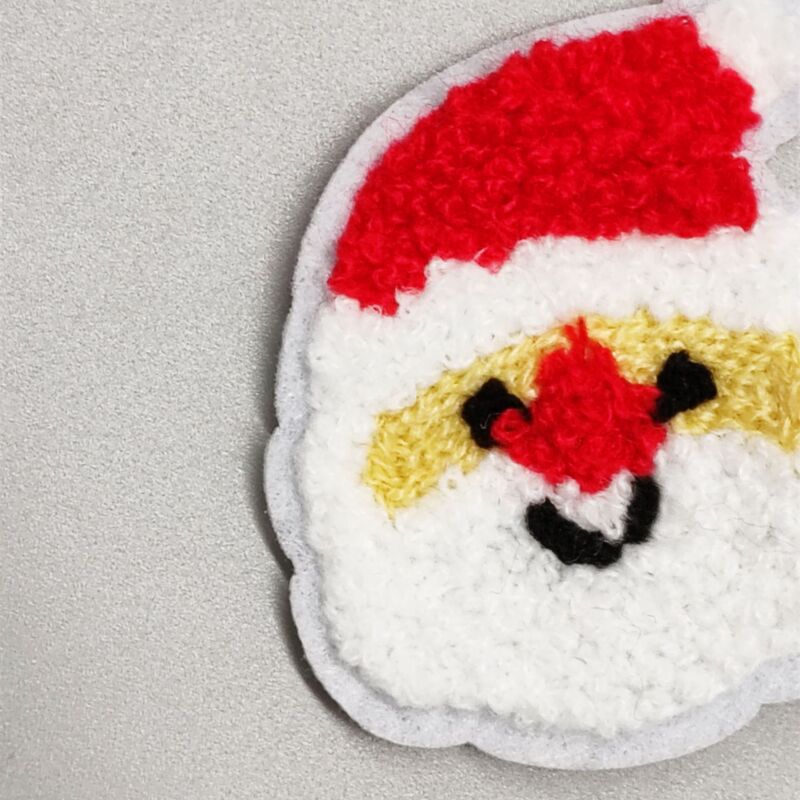 クリスマスシリーズの創意的な車の縫い目のフック布はDIYパッチの服を貼って帽子のサンタクロースの姜パイ人を包みます。|undefined