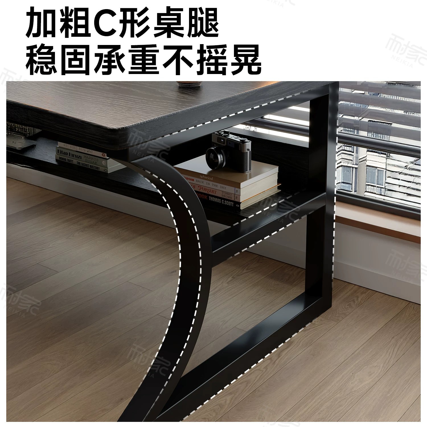 Mesa de computadora de madera maciza dormitorio mesa de estudio en el hogar simple escritorio de alquiler de escritorio de escritorio de oficina de doble mesa de juego electrónico mesa de trabajo