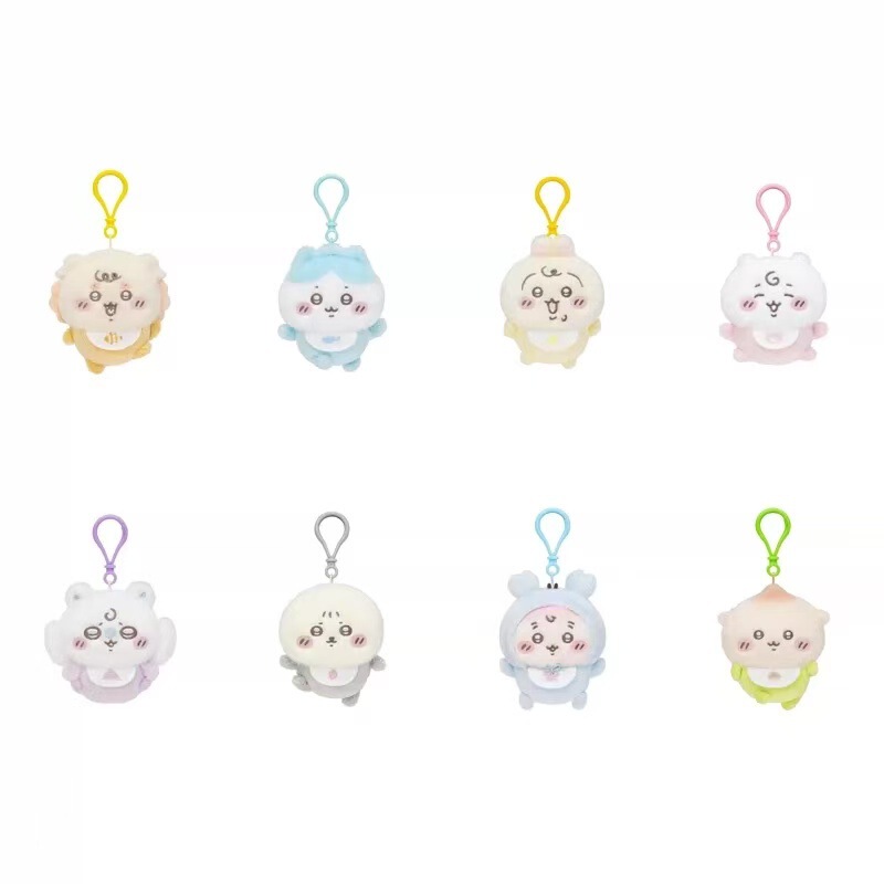Japanese-Style New Chiikawa Baby Series Plush Toy Hanging Ornaments Featuring Hachiware, Usagi, and Kuri Japanese-Style New Chiikawa Baby Series Plush Toy Hanging Ornaments Featuring Hachiware, Usagi, and Kuri