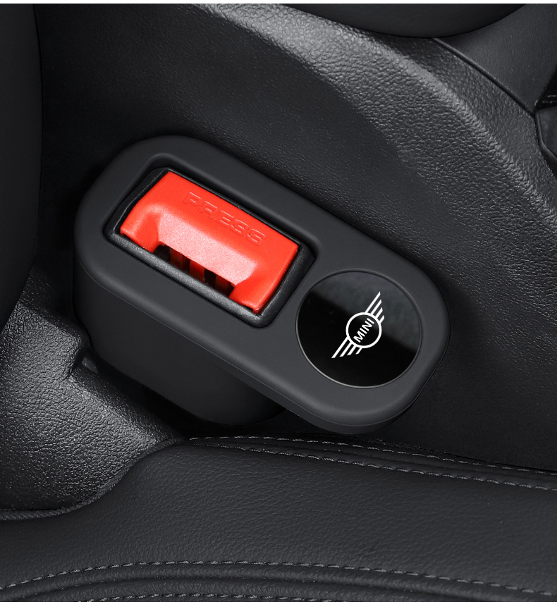 Suitable for mini mini safety belt plug protective sleeve Cooper safety belt plug protective sleeve latch base anti-collision