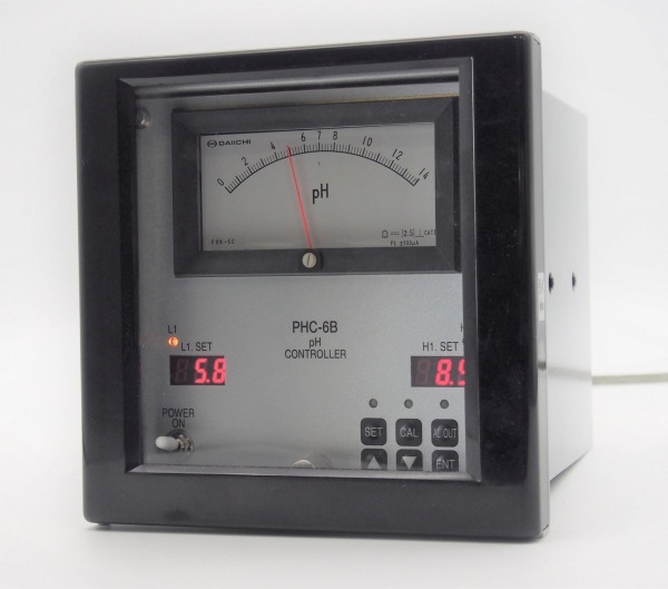 日本fsd富士精密电机面板式PH计PHC-6B