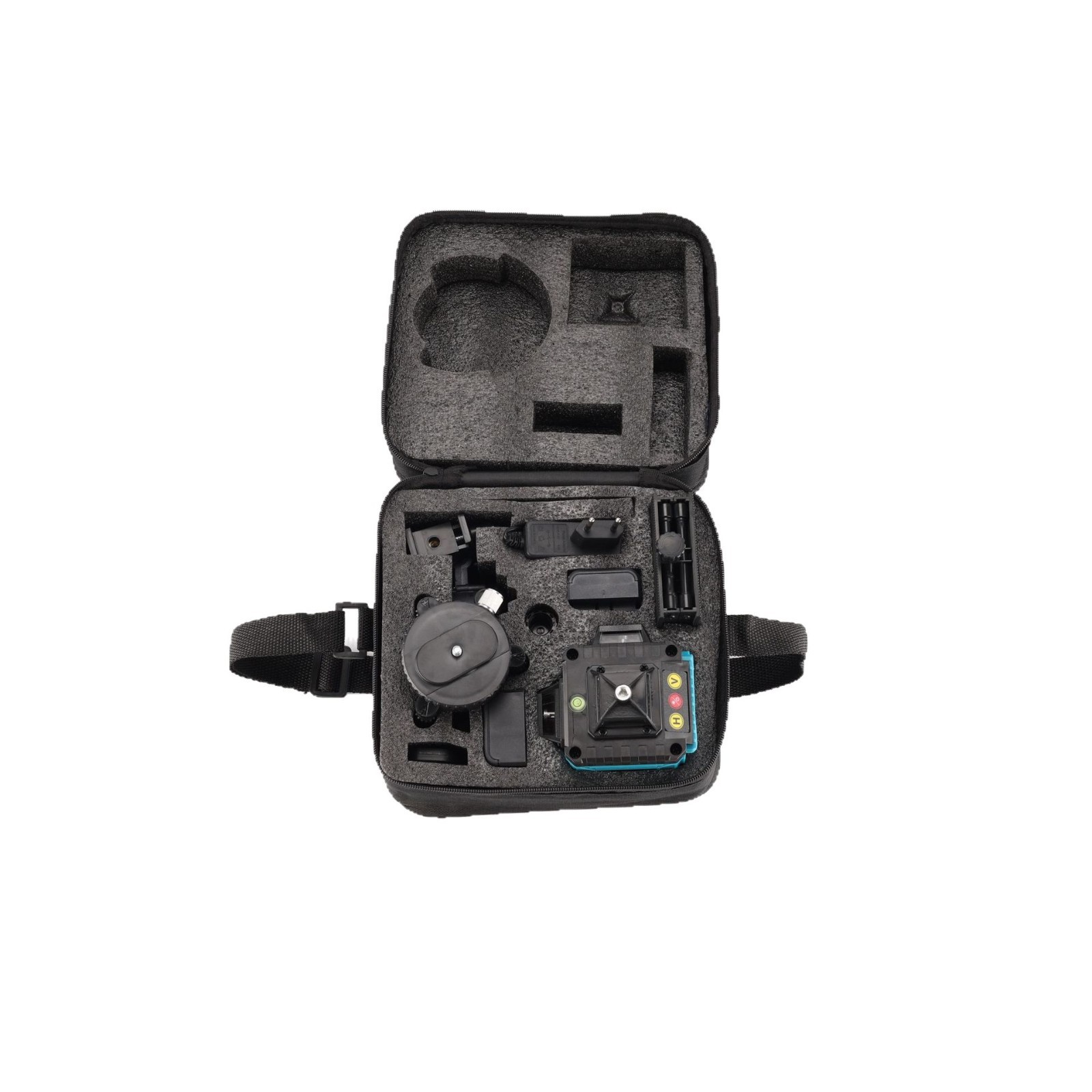 Nivelador láser multifuncional transfronterizo de 16 líneas comercio exterior de alta precisión nivelación automática pared al aire libre dispositivo de suelo al por mayor