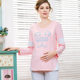 Luna Suit Spring and Autumn Maternal Postpartum Nursing Home Suit Summer Thin Breastfeeding Suit Large Size Pregnant Women's Pajamas
