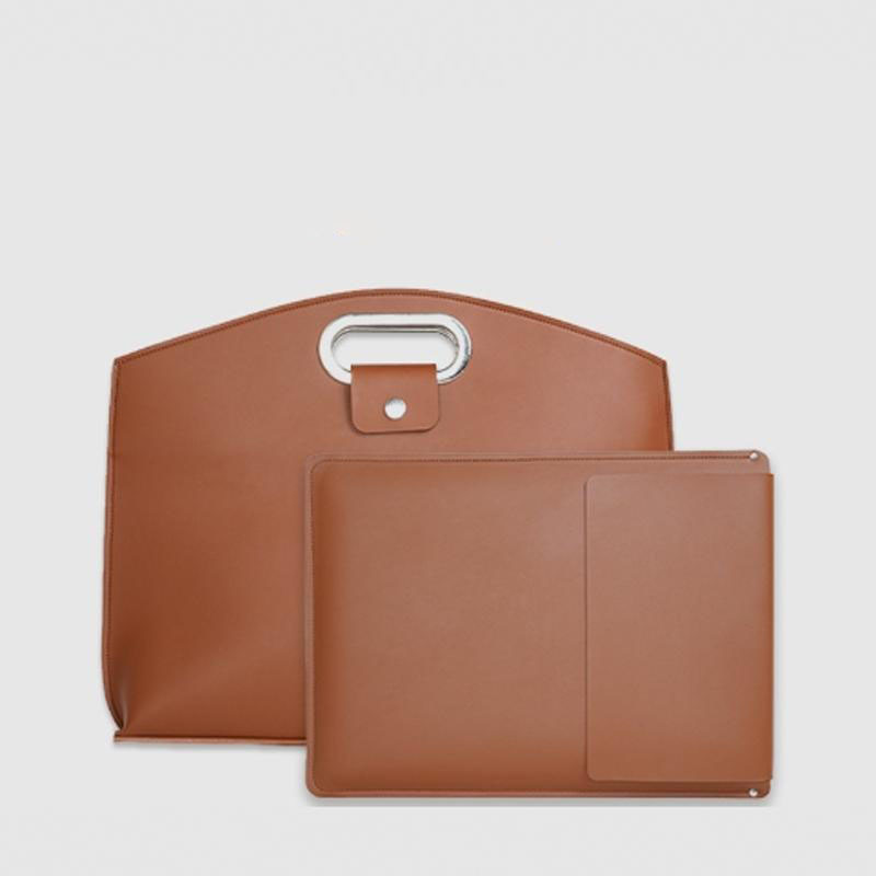 Cross-Border Labeling Laptop Satchel Carrying Bag Tablet Commuter Storage Bag 16inch Anti-Collision Liner