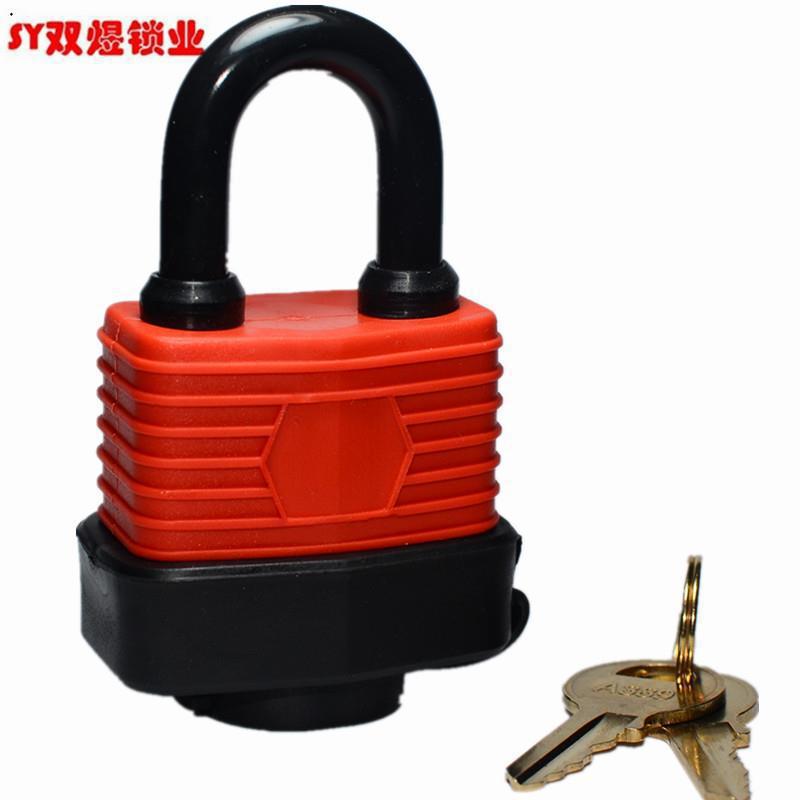 Cerradura impermeable de caucho inoxidable cerradura eléctrica antirrobo cerradura de cobre al aire libre cerradura a prueba de lluvia cerradura a prueba de óxido cerradura de puerta de estacionamiento núcleo de cerradura