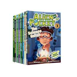 和外星人的冒险 Alien in My Pocket口袋里的外星人8册英文绘本