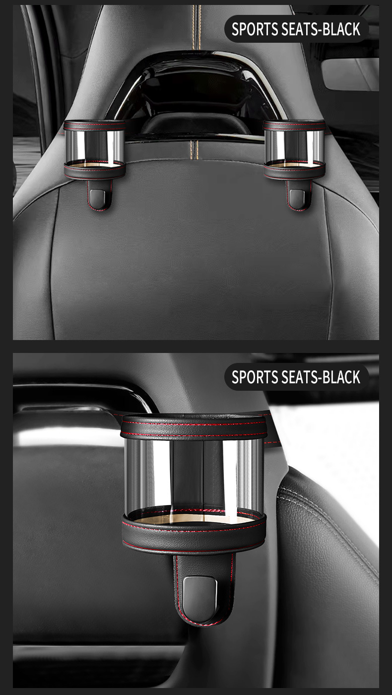 Car Hook Car Seat Back Multifunctional Water Cup Holder Car Rear Mobile Phone Storage Decoration Supplies