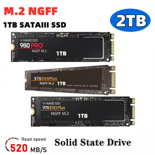 Cross-Border Foreign Trade M.2 Ngff Sata 3.0 4Tb Solid-State Drive for Laptops and Desktops, Universal High-Speed, Cross-Border Exclusive Supply