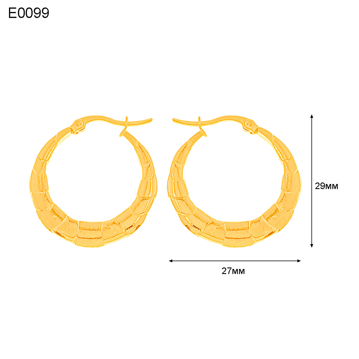 13g Weight Titanium Steel Ear Needle Material Earrings Classification 1 Pair Quantity Holiday, Daily Occasion Titanium Steel Material U Shape, Geometric, Round Pattern Women's Gender Plating Design Basic, Simple Style, Classic Style Style 1 Pair Basic Simple Style Classic Style U Shape Geometric Round Plating Titanium Steel Earrings 19