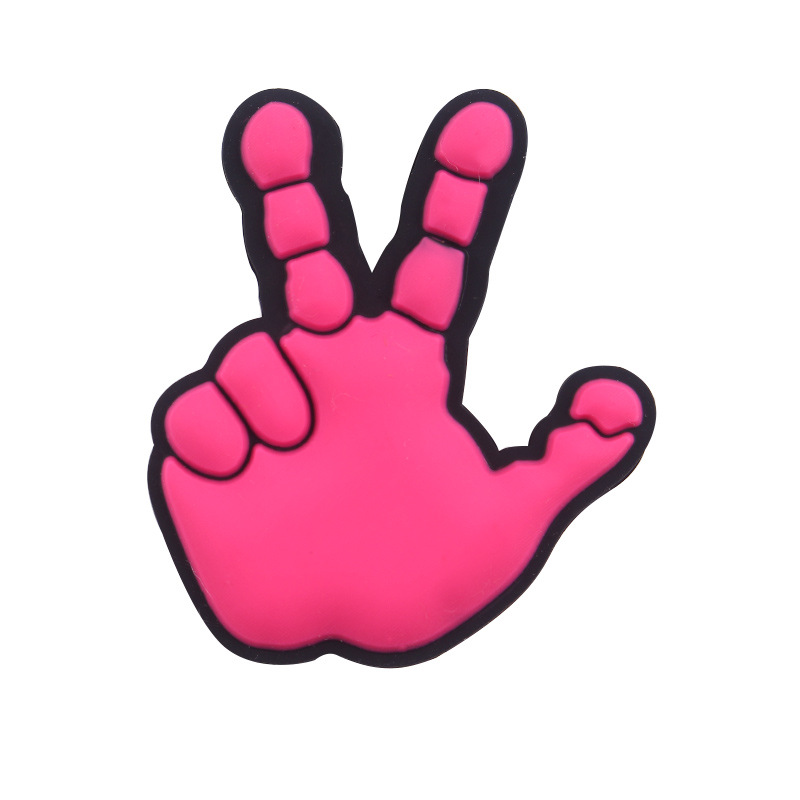 Nuevo creativo bricolaje dibujos animados oso palma silicona joyería tesoro pulsera mordedor cadena de pezón cadena anti-caída accesorios