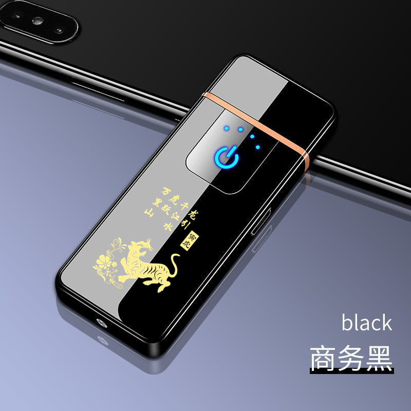 Usb充電ポータブル充電ライタークリエイティブセンサーシガレットライター個性ファッション電子シガレットライター|undefined