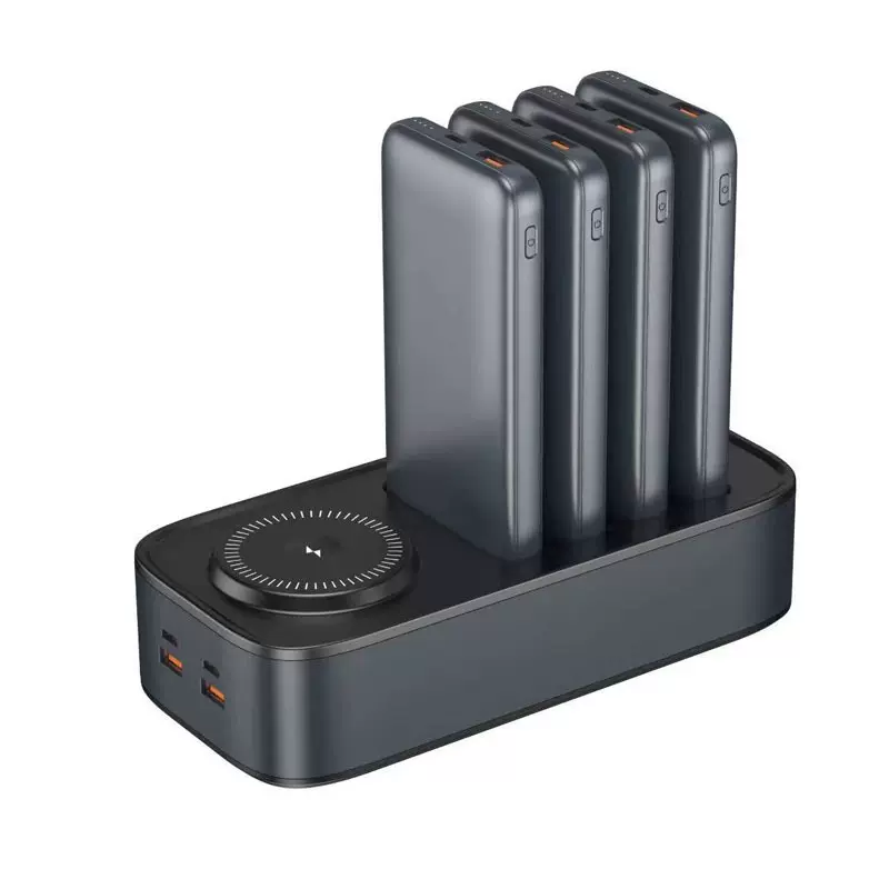 无线充电宝笔记本可印logo移动电源U盘记事本多功能礼品套装批发