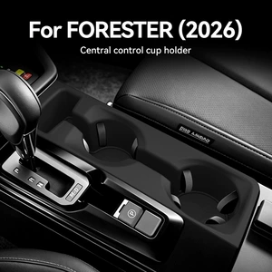 Subaru Forester (26) üçün mərkəzi konsol fincan tutacağı örtüyü, Forester qoruyucu sürüşməyən mat, avtomobil aksesuarları