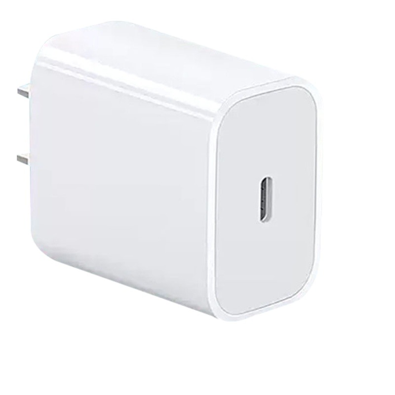 Cargador de Fábrica con Certificación 3C de 20W, Apto para Enchufe de 30 Pines, Cabezal de Carga Rápida PD, Cabezal de Carga para Teléfono Móvil con Doble Puerto C para Apple