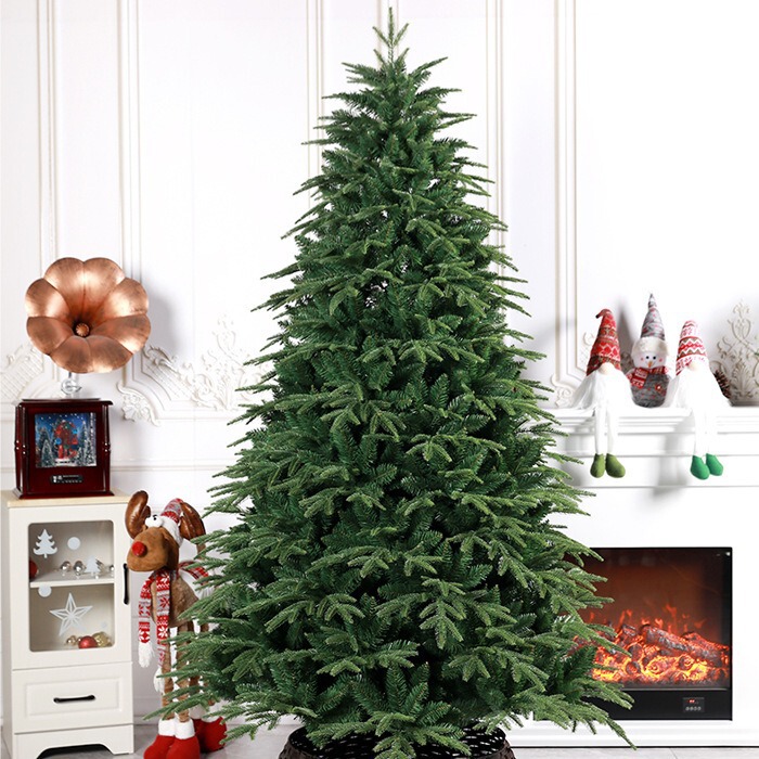 New PE PVC pointed automatic tree encryption Christmas tree green simulation Christmas tree cross-border Amazon Christmas tree