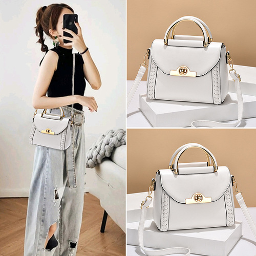 Bags for Women Summer Simple Western Style Ladies Handbag 2024 New Trendy Fashion Internet Celebrity Single Shoulder Crossbody Bag