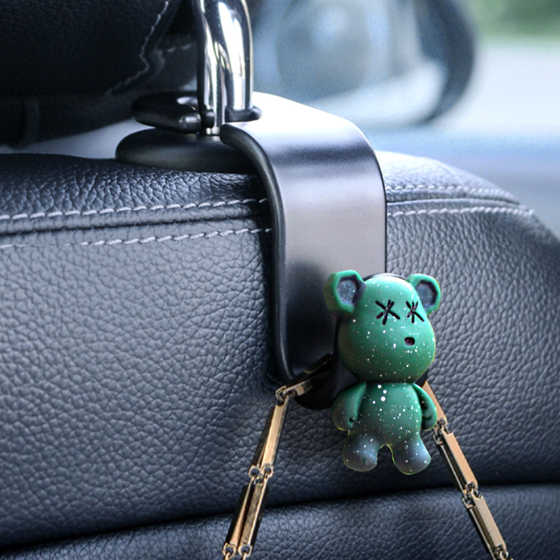Accesorios para automóviles, adornos de aromaterapia, oso violento, perfume de coche lindo creativo, productos de decoración de coche de dibujos animados de aromaterapia