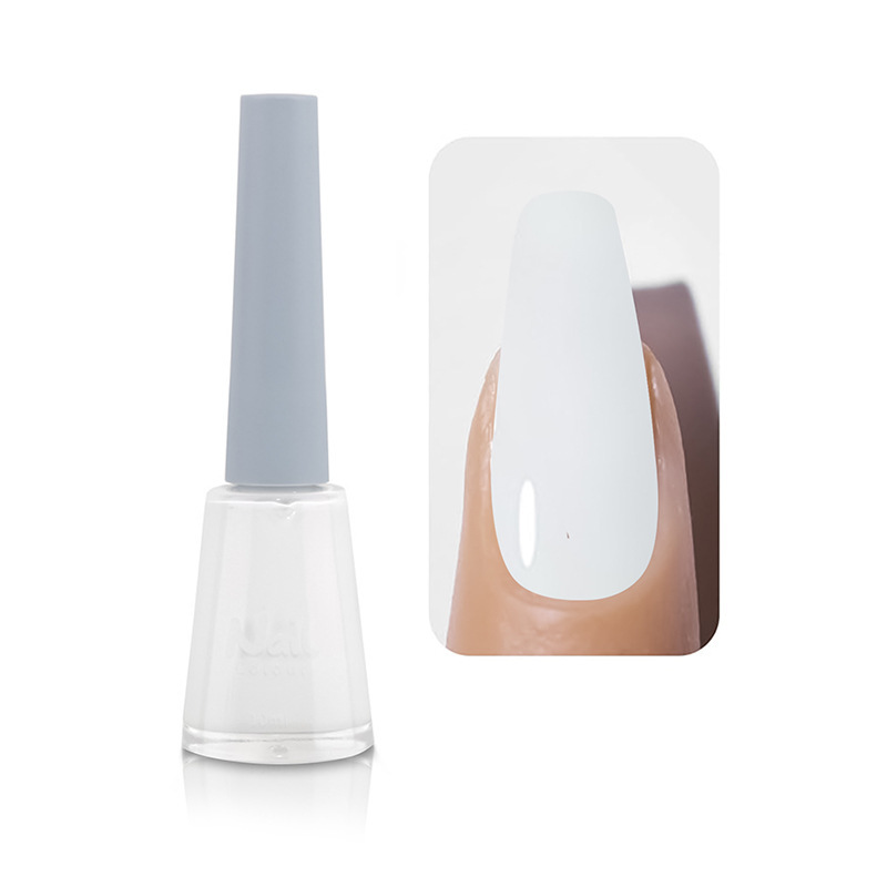 Oily non-peeling long-lasting nail polish baking-free quick-drying non-fading nude transparent nail polish wholesale