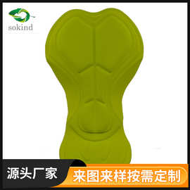 定制骑行裤海绵坐垫定制logo贴牌代工骑行服装辅料双箭头坐垫厂家