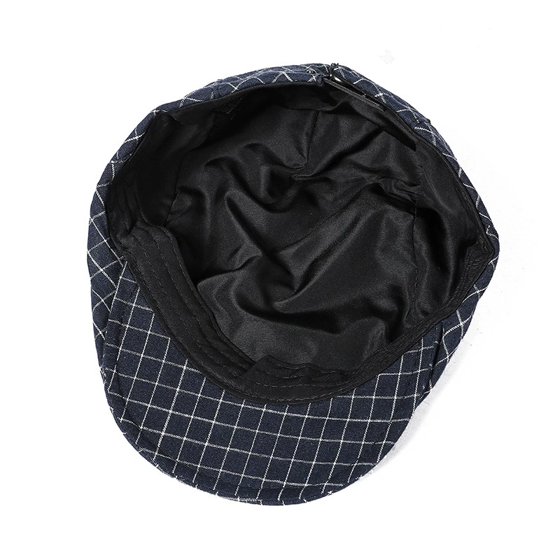 Flat cap / beret, adjustable unisex spring–summer cap, lightweight, multiple colors