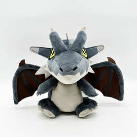 跨境新品 Monster Hunter Deformed Plush怪物猎人毛绒玩偶公仔