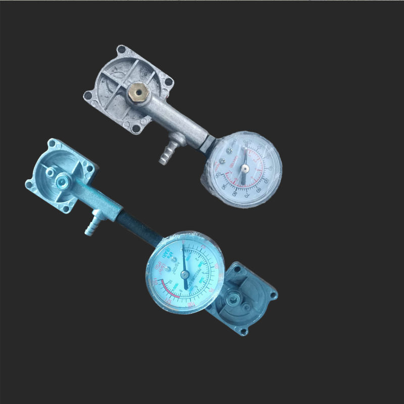 Bomba de aire montada en vehículo vehículo eléctrico cilindro único y doble sellado cabeza de cilindro medidor de presión de aire acessorio de manguera de goma de inflación