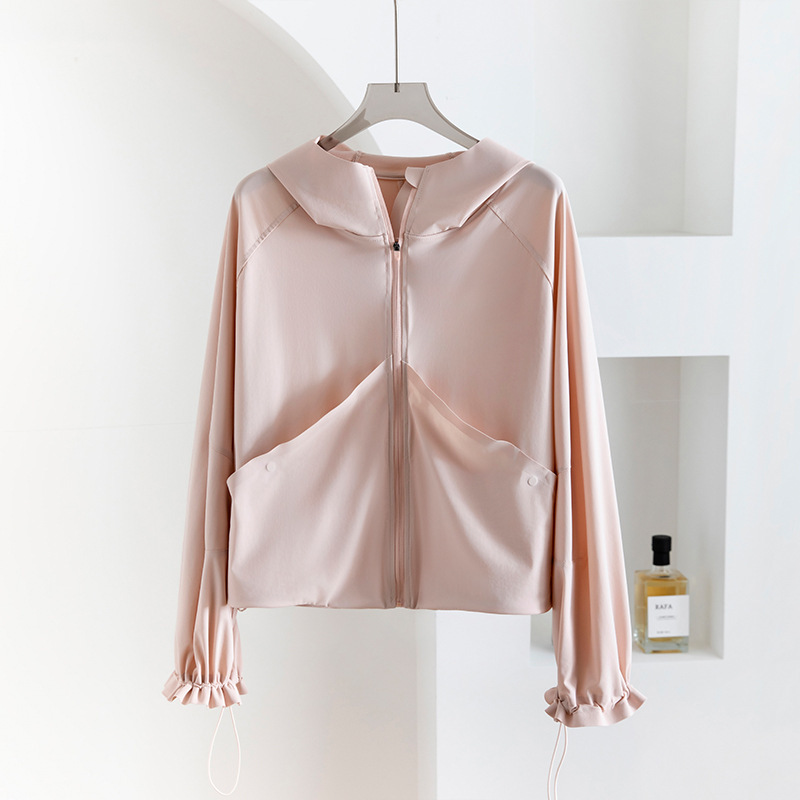 Nueva ropa de protección solar de alta calidad sin marcas confortable de verano para mujeres transpiración deportiva al aire libre anti-UV sombra solar