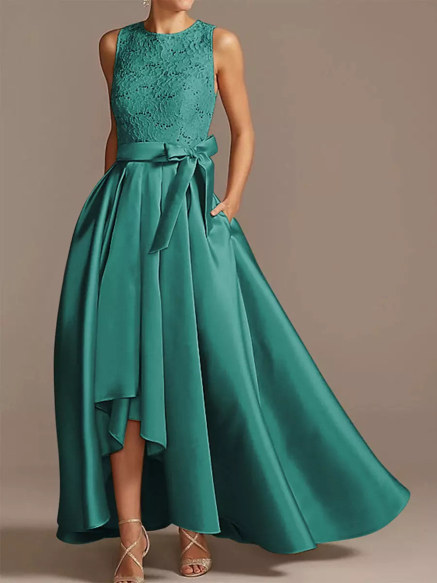 ​​"Versatile Lace Sleeveless Dress - Elegant Banquet & Everyday Wear In 12 Colors (XS-XXXL) | Floral Embroidery & Breathable Lining"​​_ecoleips.com