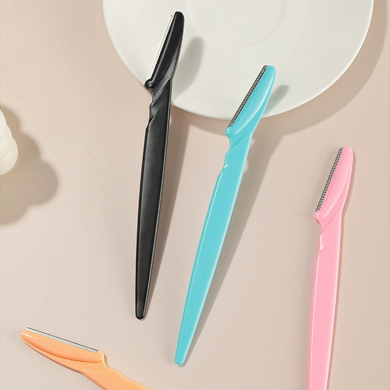 Sharp razor stainless steel for eyebrows, for beginners