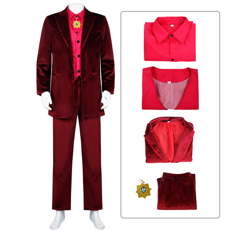 2023 New Movie: Raynfield - Dracula Cosplay Costume - Halloween Vampire Role-Playing Cosplay